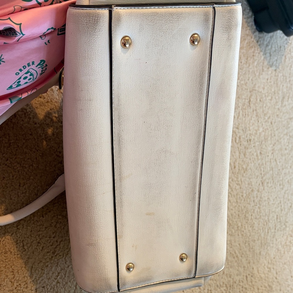 Elegant White Satchel Bag - Picture 4 of 4